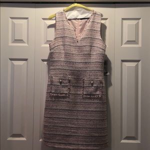 Karl Lagerfeld Tweed Shift Dress NWT